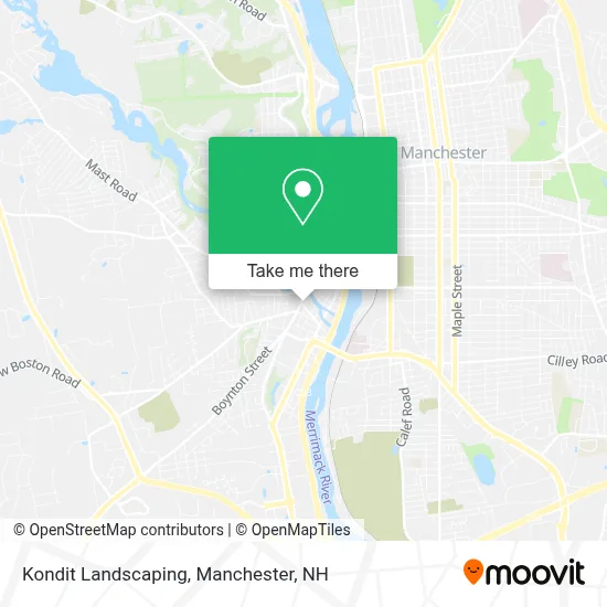 Kondit Landscaping map