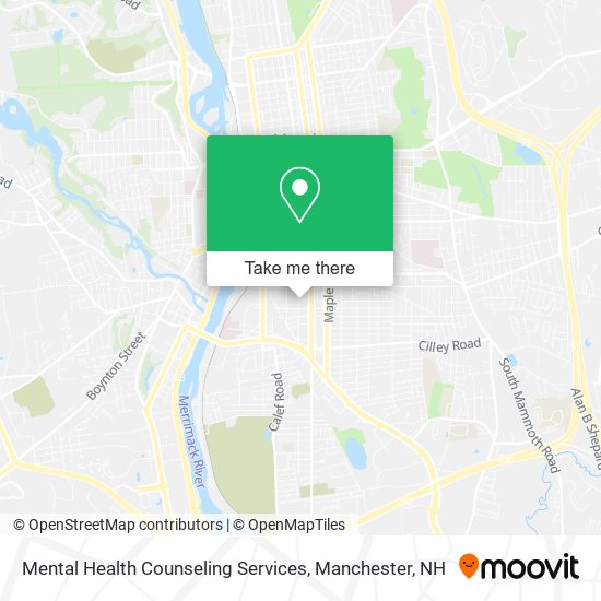 Mapa de Mental Health Counseling Services