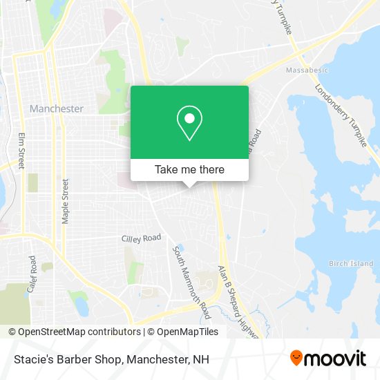 Stacie's Barber Shop map