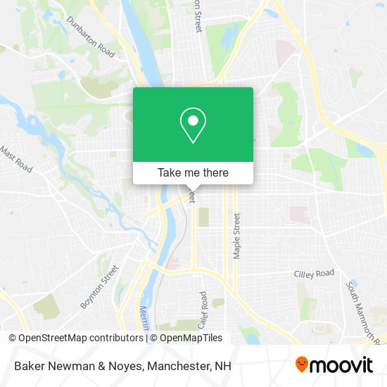Baker Newman & Noyes map