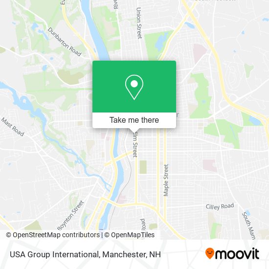 USA Group International map