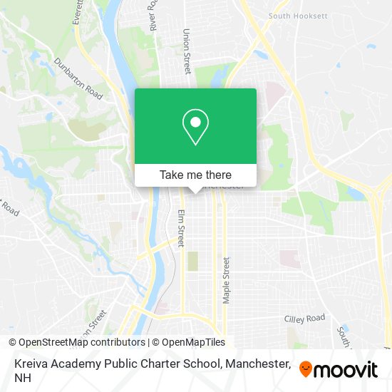 Mapa de Kreiva Academy Public Charter School