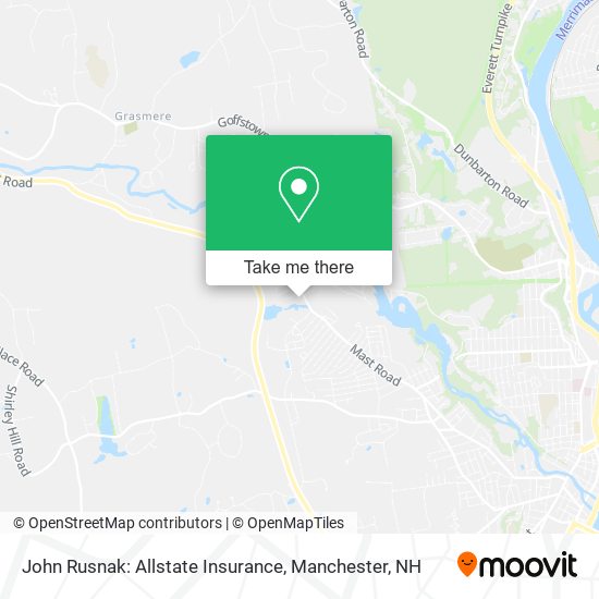 John Rusnak: Allstate Insurance map