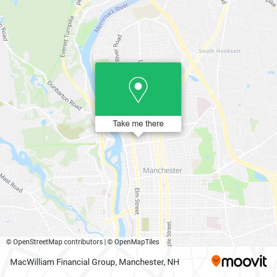 MacWilliam Financial Group map