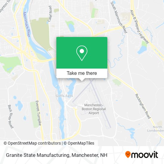 Granite State Manufacturing map