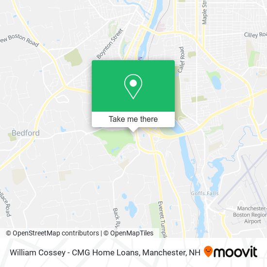 William Cossey - CMG Home Loans map