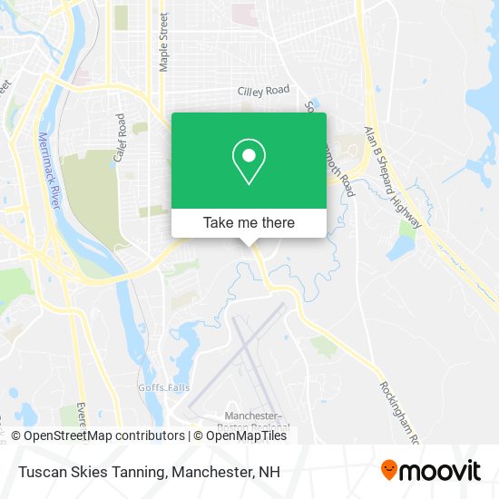 Tuscan Skies Tanning map