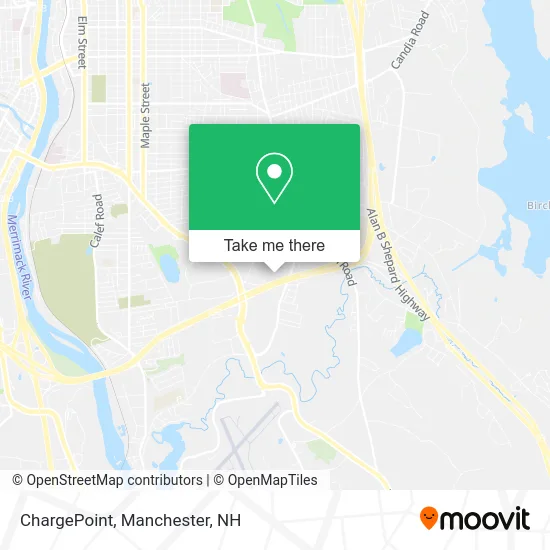 ChargePoint map