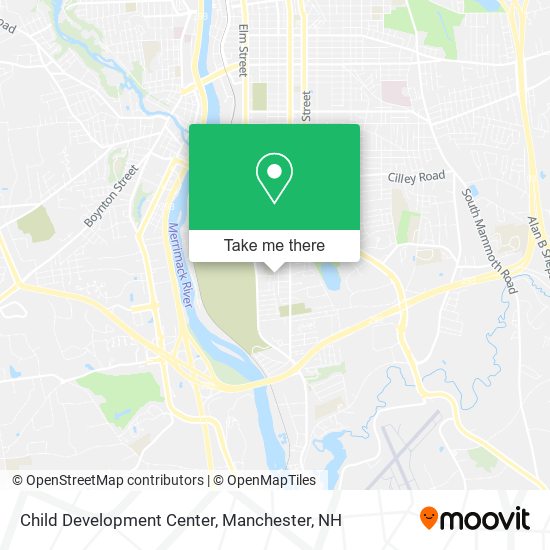 Child Development Center map