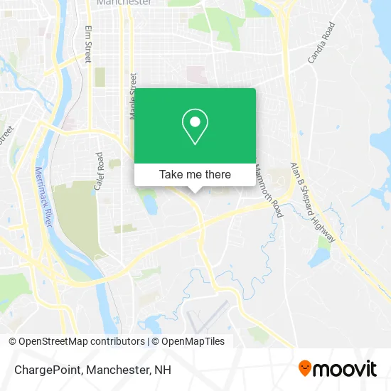 ChargePoint map