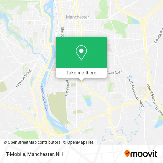 T-Mobile map