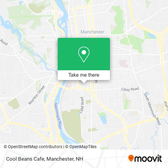 Mapa de Cool Beans Cafe