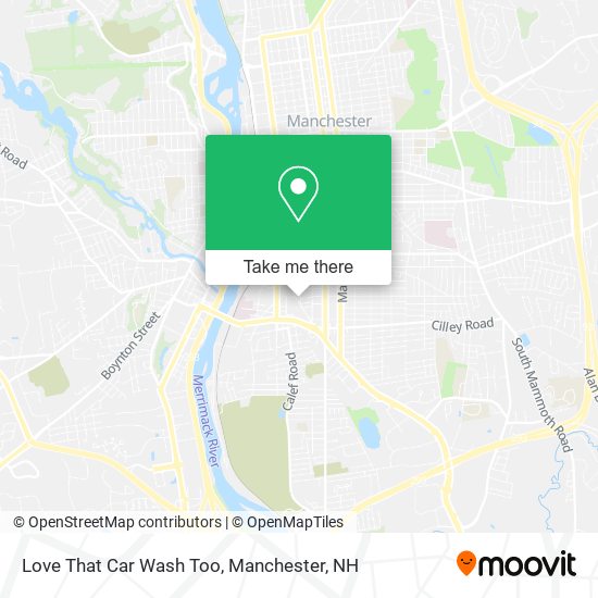 Love That Car Wash Too map