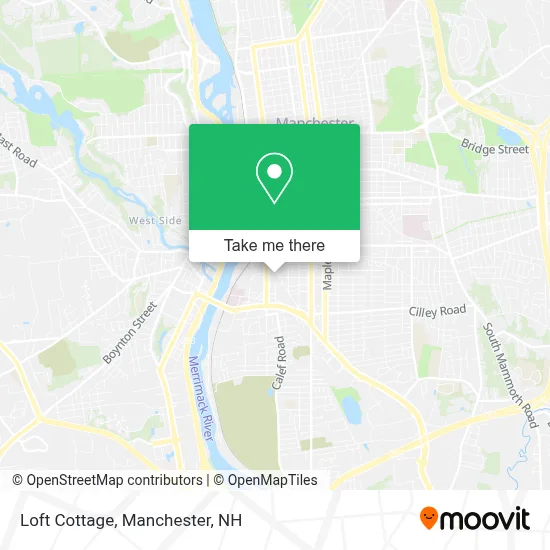 Loft Cottage map