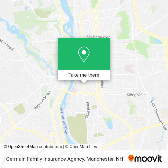 Germain Family Insurance Agency map