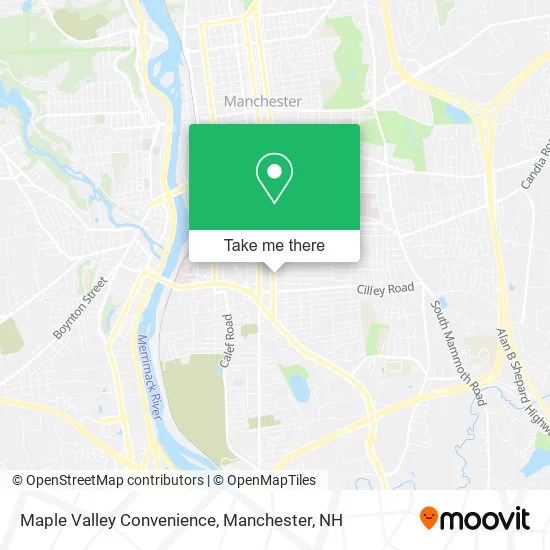 Maple Valley Convenience map