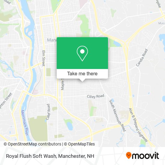 Royal Flush Soft Wash map