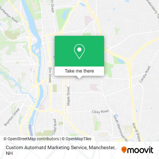 Custom Automatd Marketing Service map