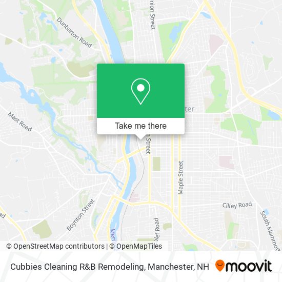 Cubbies Cleaning R&B Remodeling map