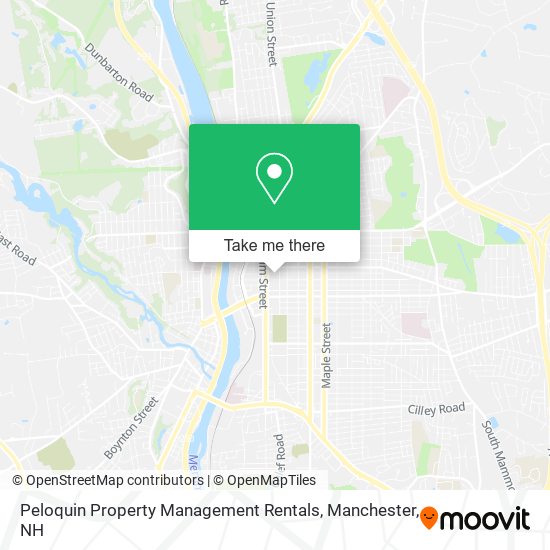 Mapa de Peloquin Property Management Rentals