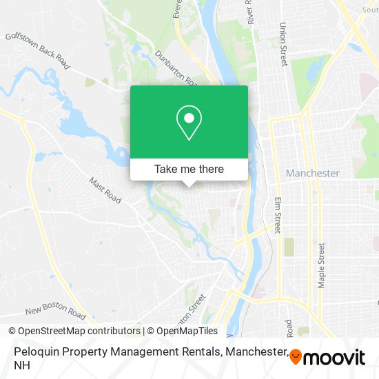 Peloquin Property Management Rentals map