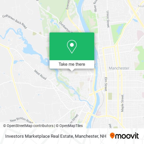 Investors Marketplace Real Estate map