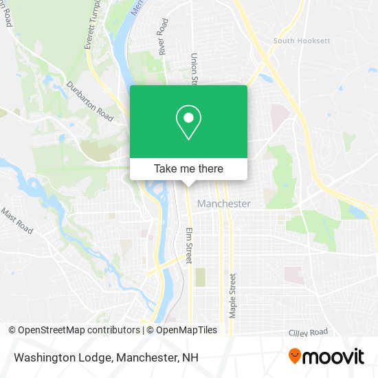 Washington Lodge map
