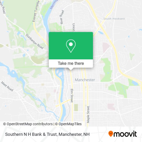 Southern N H Bank & Trust map