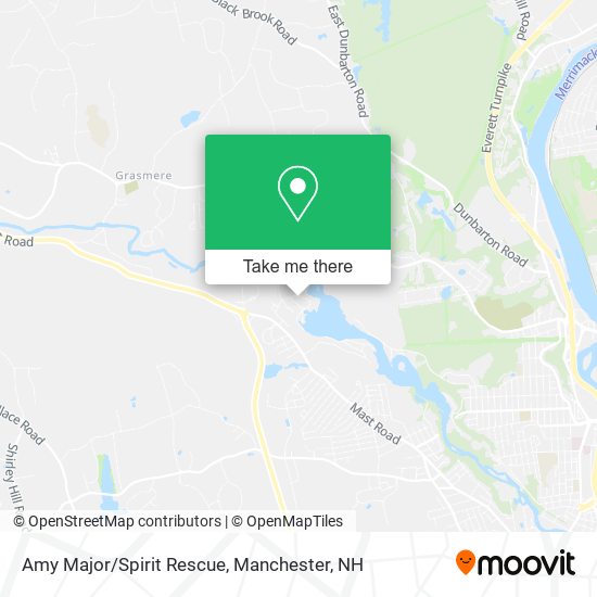 Amy Major/Spirit Rescue map