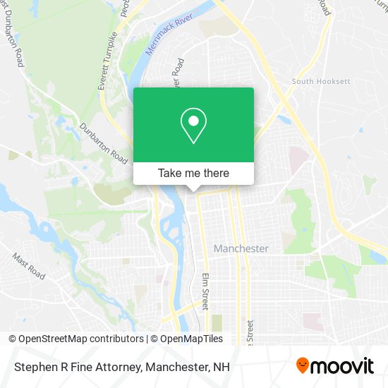 Stephen R Fine Attorney map