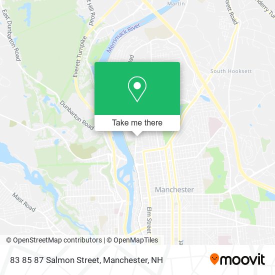 83 85 87 Salmon Street map