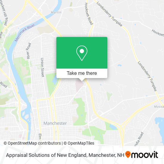 Appraisal Solutions of New England map