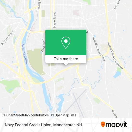 Navy Federal Credit Union map
