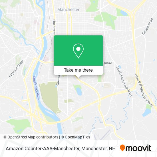 Amazon Counter-AAA-Manchester map