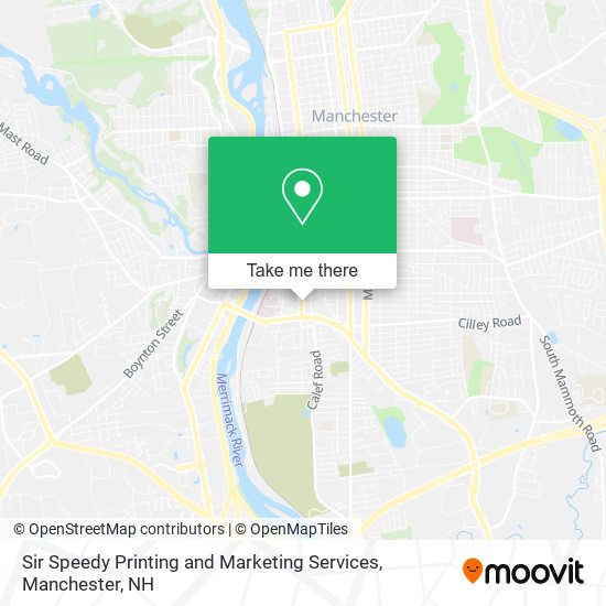 Mapa de Sir Speedy Printing and Marketing Services
