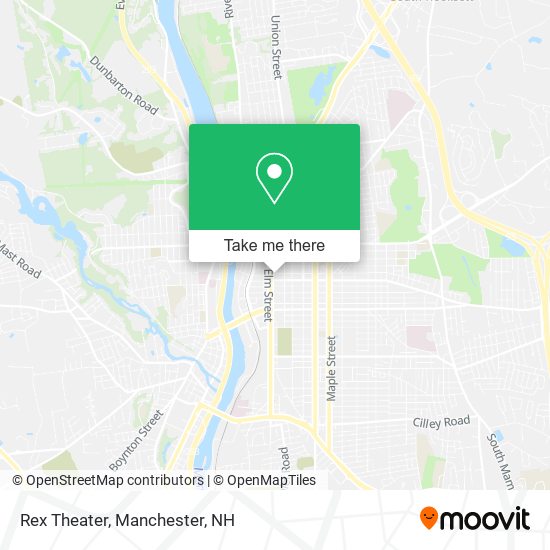 Mapa de Rex Theater