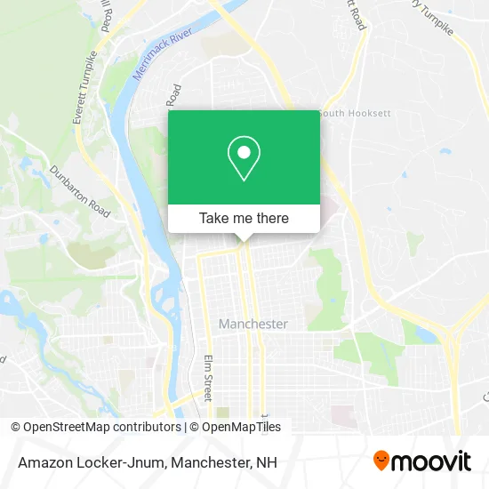 Amazon Locker-Jnum map