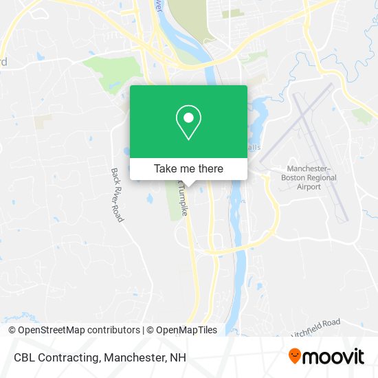 Mapa de CBL Contracting