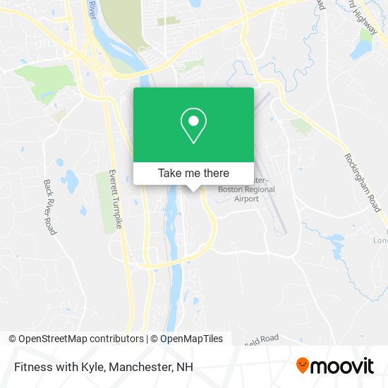 Fitness with Kyle map