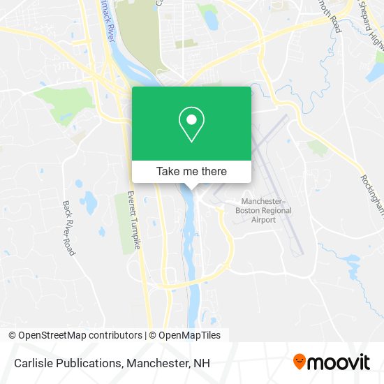 Carlisle Publications map