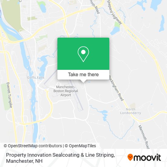 Property Innovation Sealcoating & Line Striping map