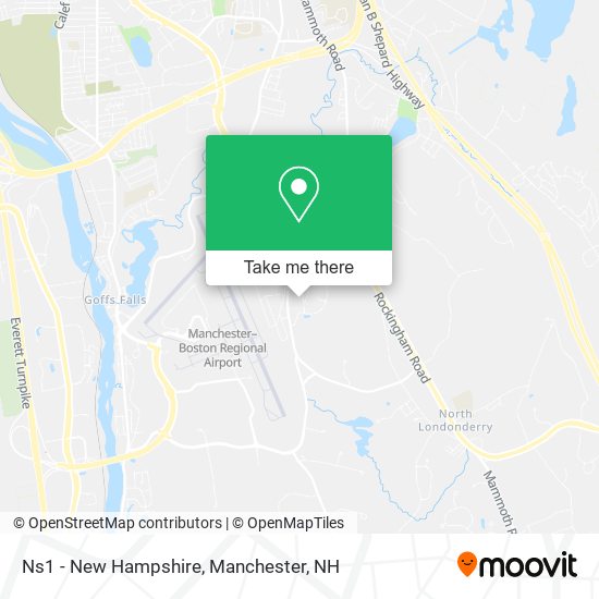 Mapa de Ns1 - New Hampshire