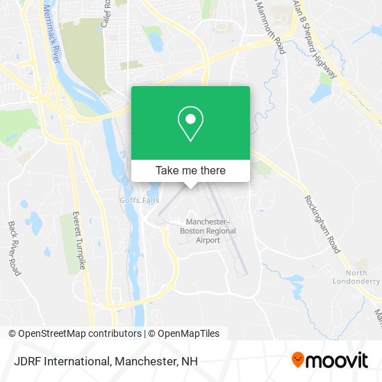 JDRF International map