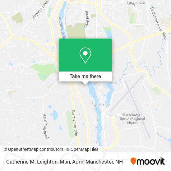 Catherine M. Leighton, Msn, Aprn map