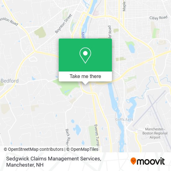 Mapa de Sedgwick Claims Management Services
