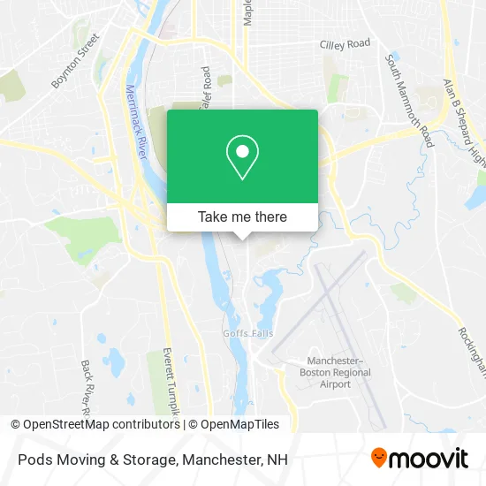 Pods Moving & Storage map