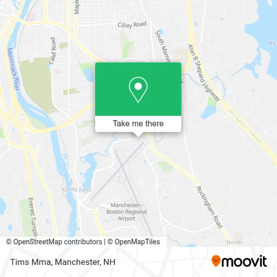 Tims Mma map