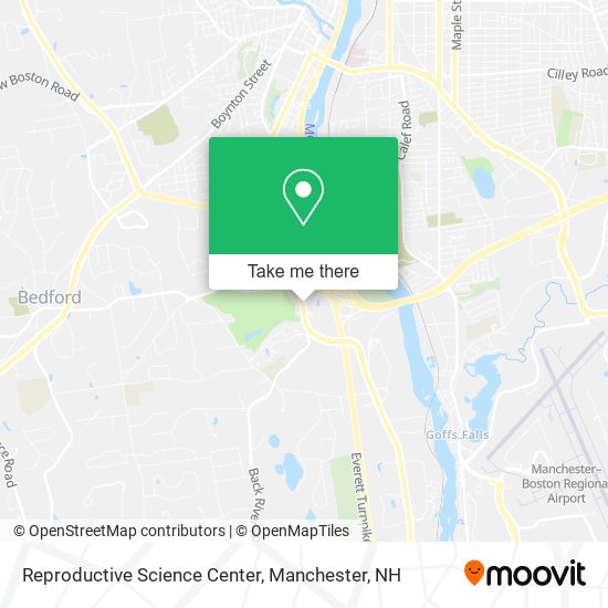 Mapa de Reproductive Science Center