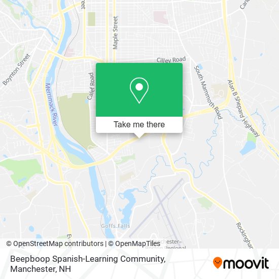 Beepboop Spanish-Learning Community map