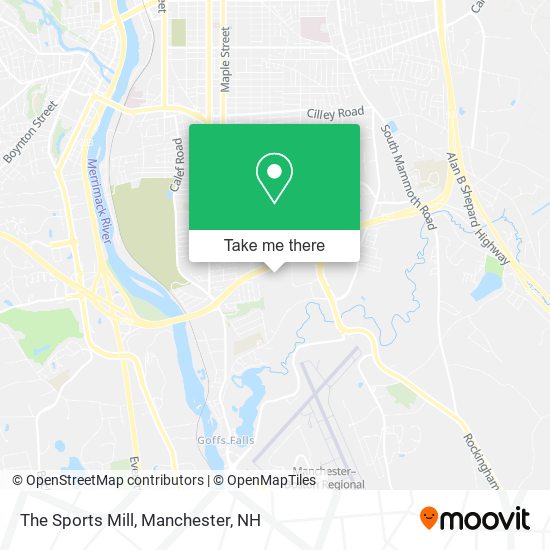 Mapa de The Sports Mill
